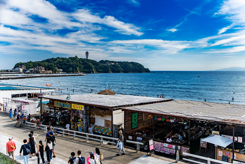 Beautiful island of Enoshima